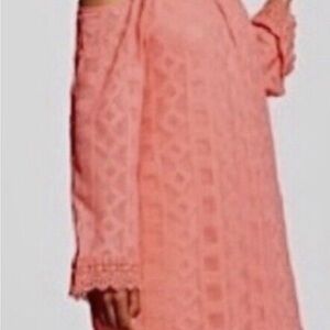 Coral Off-Shoulder Dress NWOT-